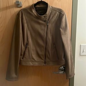 Banana Republic NWOT Vegan Suede Moto Jacket - Size XL